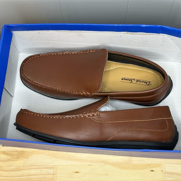 Men's Brown Loafers - Picture 3 of 15